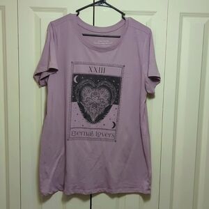 Torrid "Eternal Lovers" flowy T-shirt size 1/1X